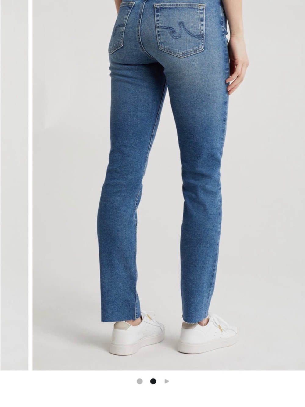 AG Adriano Goldschmied Blue Skinny Jeans - Picture 2 of 7